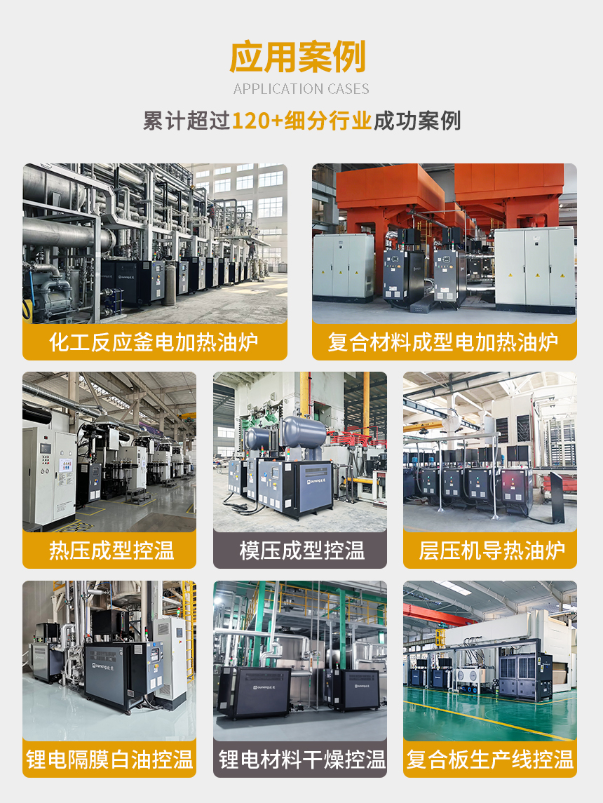 96KW電加熱導(dǎo)熱油爐案例